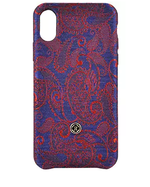 Чехол Revested iPhone X Silk collection paisley 4