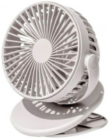 Портативный вентилятор на клипсе SOLOVE F3 2000mAh 3 Speed Type-C, серый - купить по выгодной цене  в Цифромаркет —  интернет магазин цифровой техники: отзывы 
