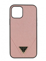 Чехол Guess Metallc effect Triangle logo для iPhone 12 mini, розовый - купить по выгодной цене  в Цифромаркет —  интернет магазин цифровой техники: отзывы 