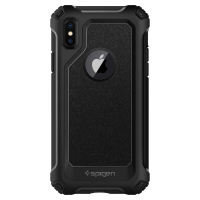 Чехол Spigen IPhone X/XS Pro Guard, черный - купить по выгодной цене  в Цифромаркет —  интернет магазин цифровой техники: отзывы 