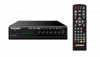 Ресивер Telefunken DVB-T2 TF-DVBT262, черный – купить по выгодной цене в Цифромаркет —  интернет магазин цифровой техники, отзывы 