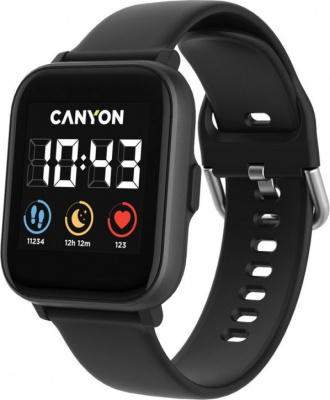 Умные часы Canyon Sail SW-78, черные – купить по выгодной цене в Цифромаркет —  интернет магазин цифровой техники, отзывы 