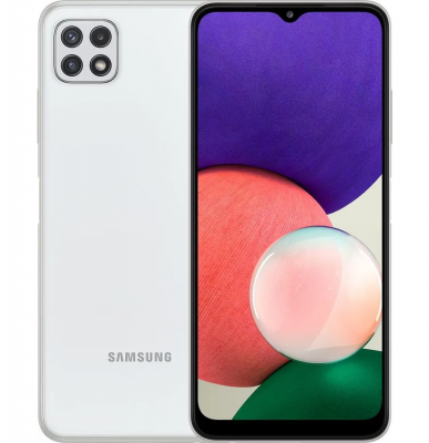 Смартфон Samsung A226 Galaxy A22s (4+128 ГБ), белый – купить по выгодной цене в Цифромаркет —  интернет магазин цифровой техники, отзывы 