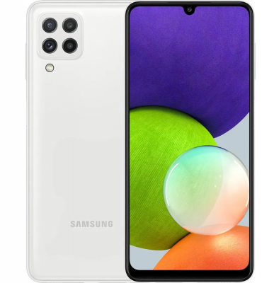 Смартфон Samsung A225 Galaxy A22 (4+128 ГБ) (2021), белый – купить по выгодной цене в Цифромаркет —  интернет магазин цифровой техники, отзывы 