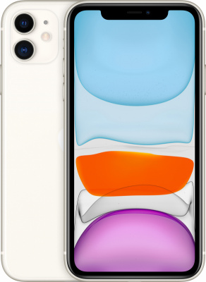 Apple iPhone 11, 128 ГБ, белый  – купить по выгодной цене в Цифромаркет —  интернет магазин цифровой техники, отзывы 