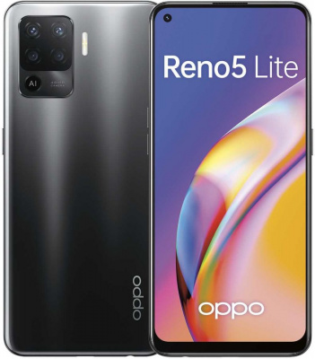 Смартфон OPPO Reno 5 Lite (8+128 ГБ), черный – купить по выгодной цене в Цифромаркет —  интернет магазин цифровой техники, отзывы 