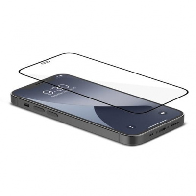 Защитное стекло Moshi AirFoil Pro для iPhone 12 mini, черная рамка 2