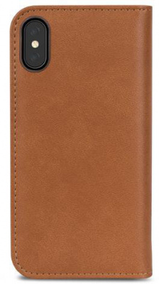Чехол-кошелек Moshi iPhone X Overture, коричневый 3