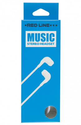 Наушники вкладыши проводные Red Line S1, белые - купить по выгодной цене  в Цифромаркет —  интернет магазин цифровой техники: отзывы 
