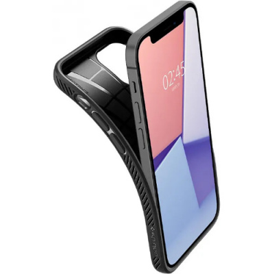 Чехол Spigen Liquid Air для iPhone 12 mini, черный, 2