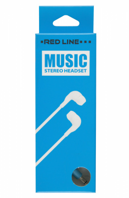 Наушники вкладыши проводные Red Line S1, синие - купить по выгодной цене  в Цифромаркет —  интернет магазин цифровой техники: отзывы 