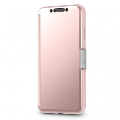 Чехол-книжка Moshi StealthCover iPhone Xs Max, розовый, 2