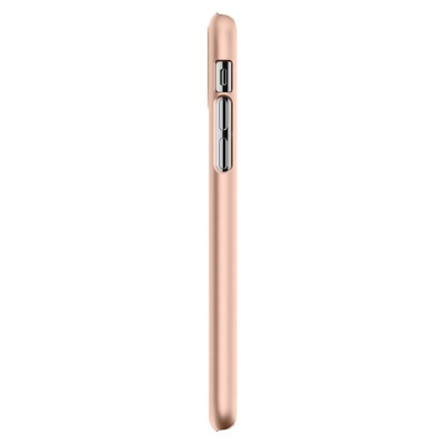 Клип-кейс Spigen IPhone X Thin Fit, розовое золото, 2